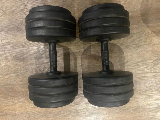 Jogo de Halteres Xtreme - 38kg, 40kg e 44kg