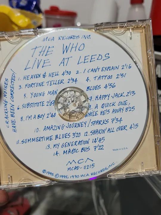 The Who Live At Leeds CD - Foto 3