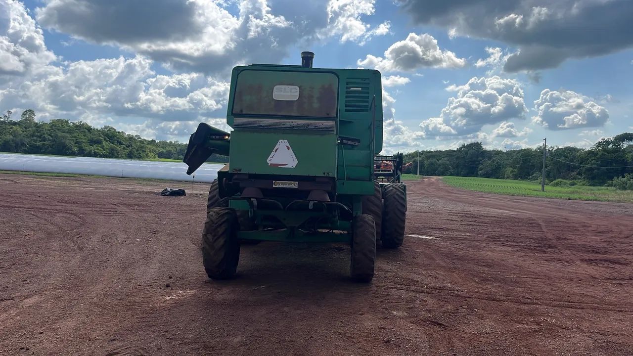 Colheitadeira SLC - 7500 turbo, ano 94, plataforma 16 pés  - Foto 2