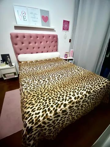 Edredom dupla face animal print