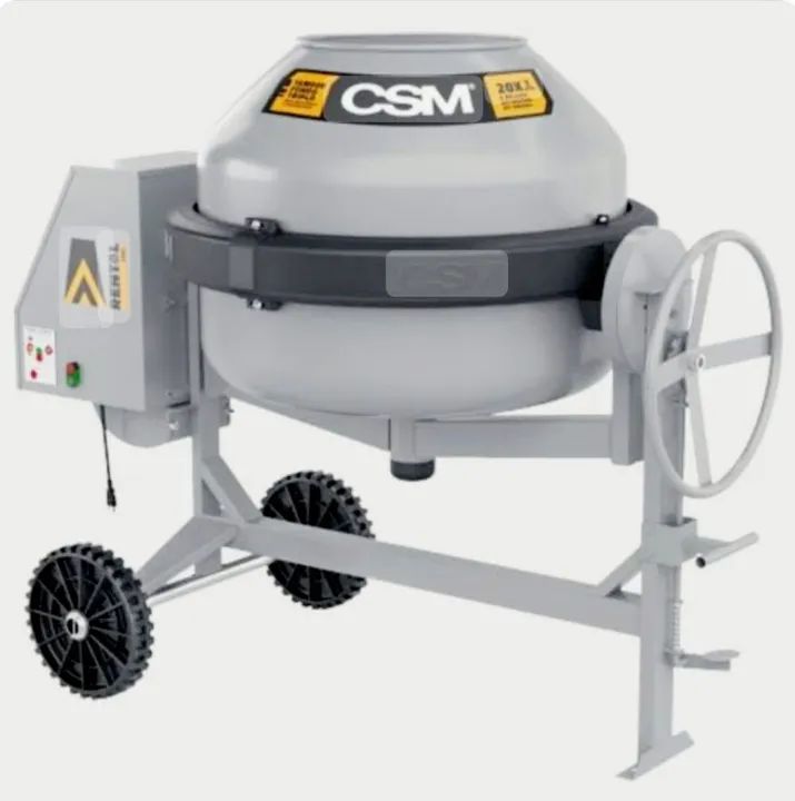 Betoneira Rental CSM 400 lt Monofásico  2 cv - 220 V - Foto 2