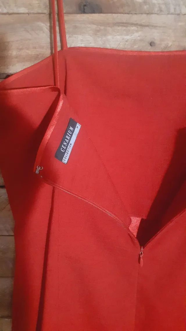 vestido vermelho festa - Foto 4