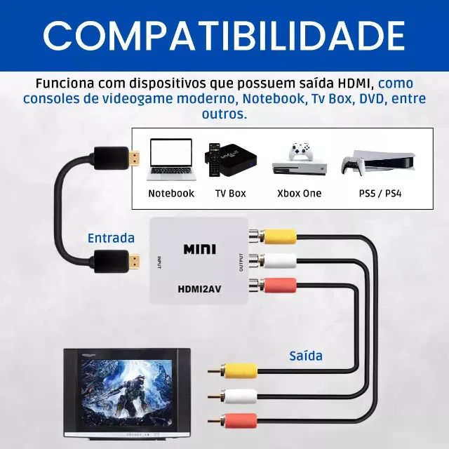 Convertidor hdmi a rca olx sale