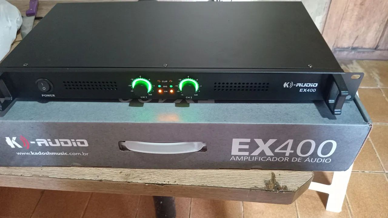 Amplificador k audio ex400  - Foto 3