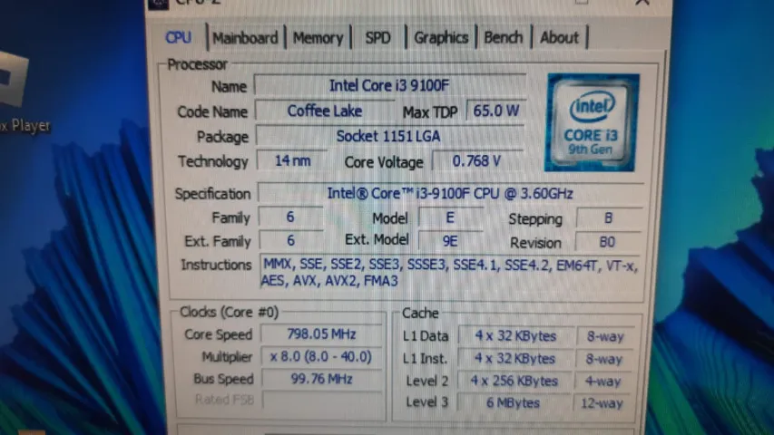 Kit I3 9100F 8 gb ram