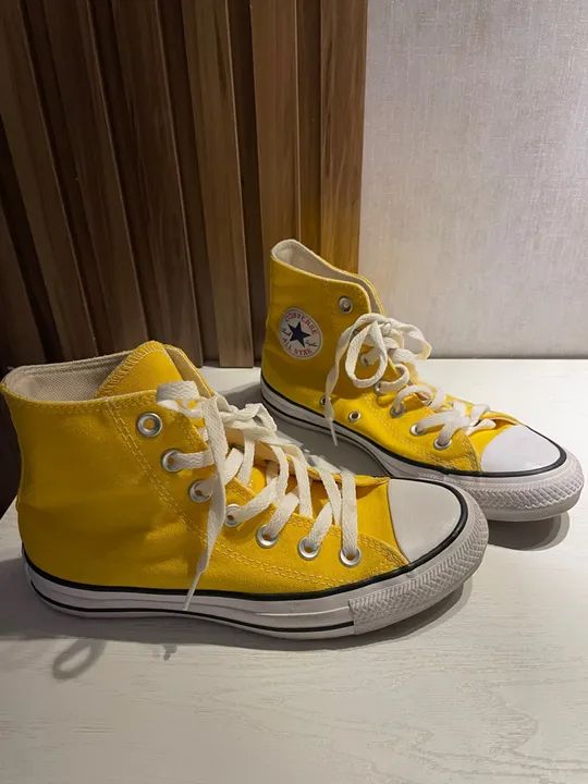 Shops tenis all star chuck taylor amarelo