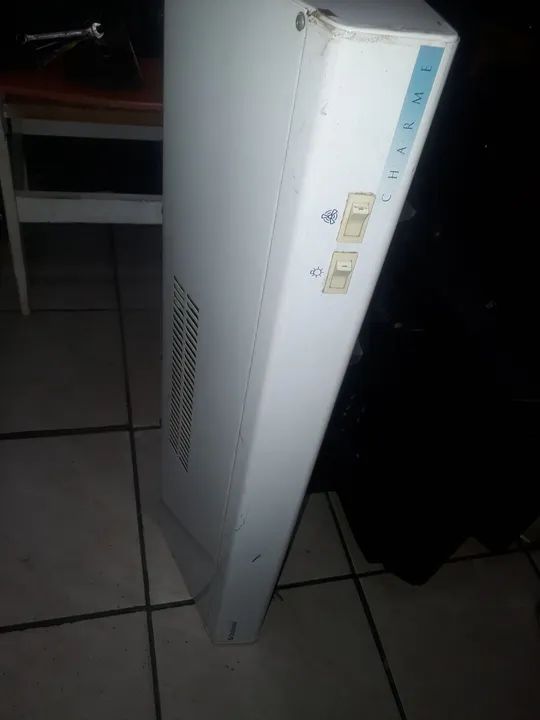 Coifa/Depurador de ar Continental Charme em metal branco  - Foto 2