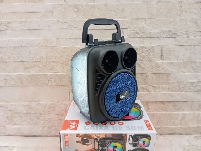 Promoção Caixa Som Bluetooth Usb Portátil Recarregável - Foto 3