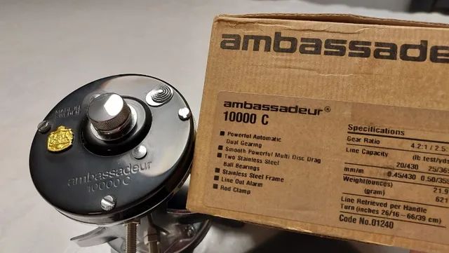 Carretilha de Pesca Abu Garcia 10000c
