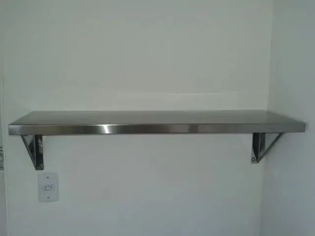 Prateleira de Parede em Aço Inox  - Foto 2