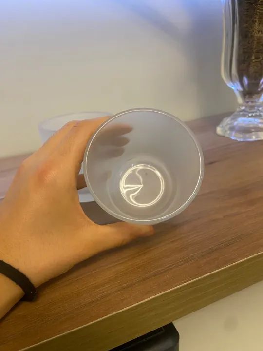 9 Copos de Vidro Fosco - Foto 3