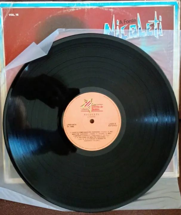 Lp Disco De Vinil Gospel Evangélico Nicoleti - A Fonte - Foto 3