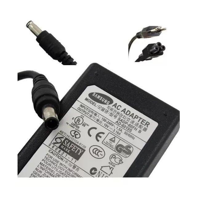 Carregador de Notebook Samsung 19V 3.16A - WZetta