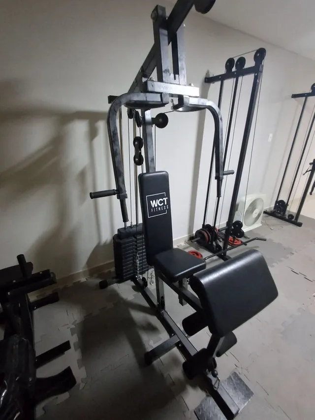 Estação de Musculação Academia Completa X1 Evox Fitness em