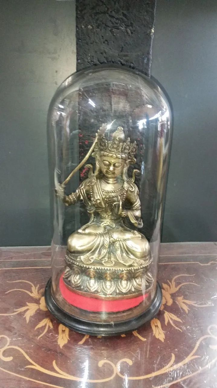 Escultura Budista em Bronze