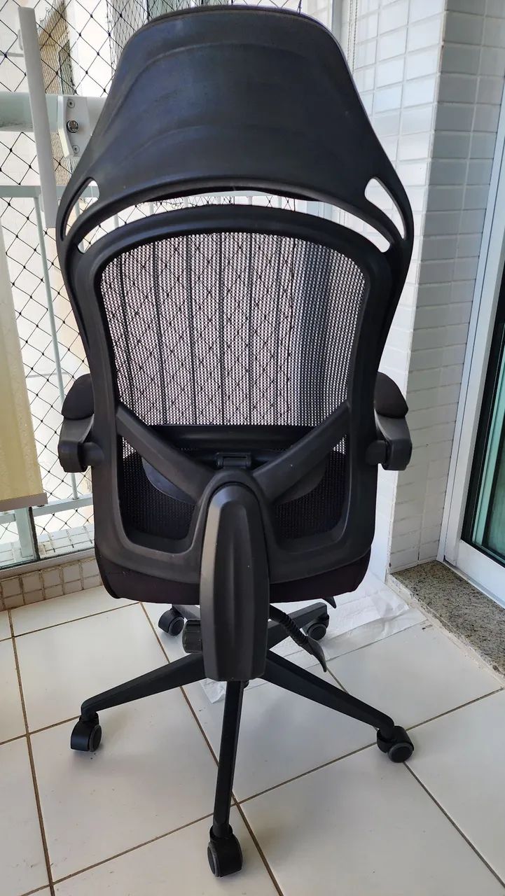 Cadeira de Escritório Giratória com Rodinhas - Foto 3
