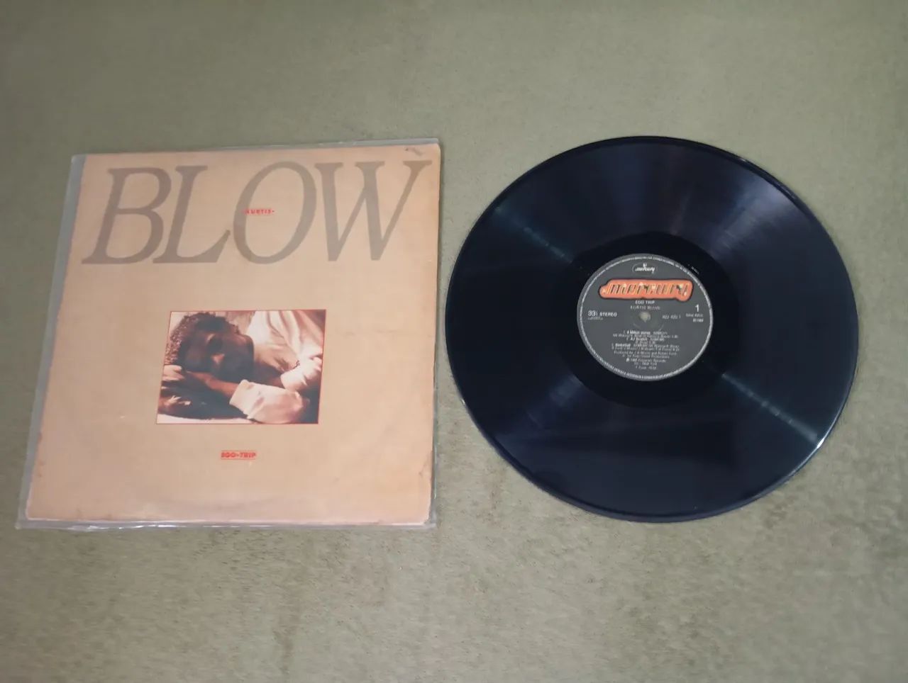Lp Disco Vinil -  KURTIS BLOW - ótimo estado - sem riscos 