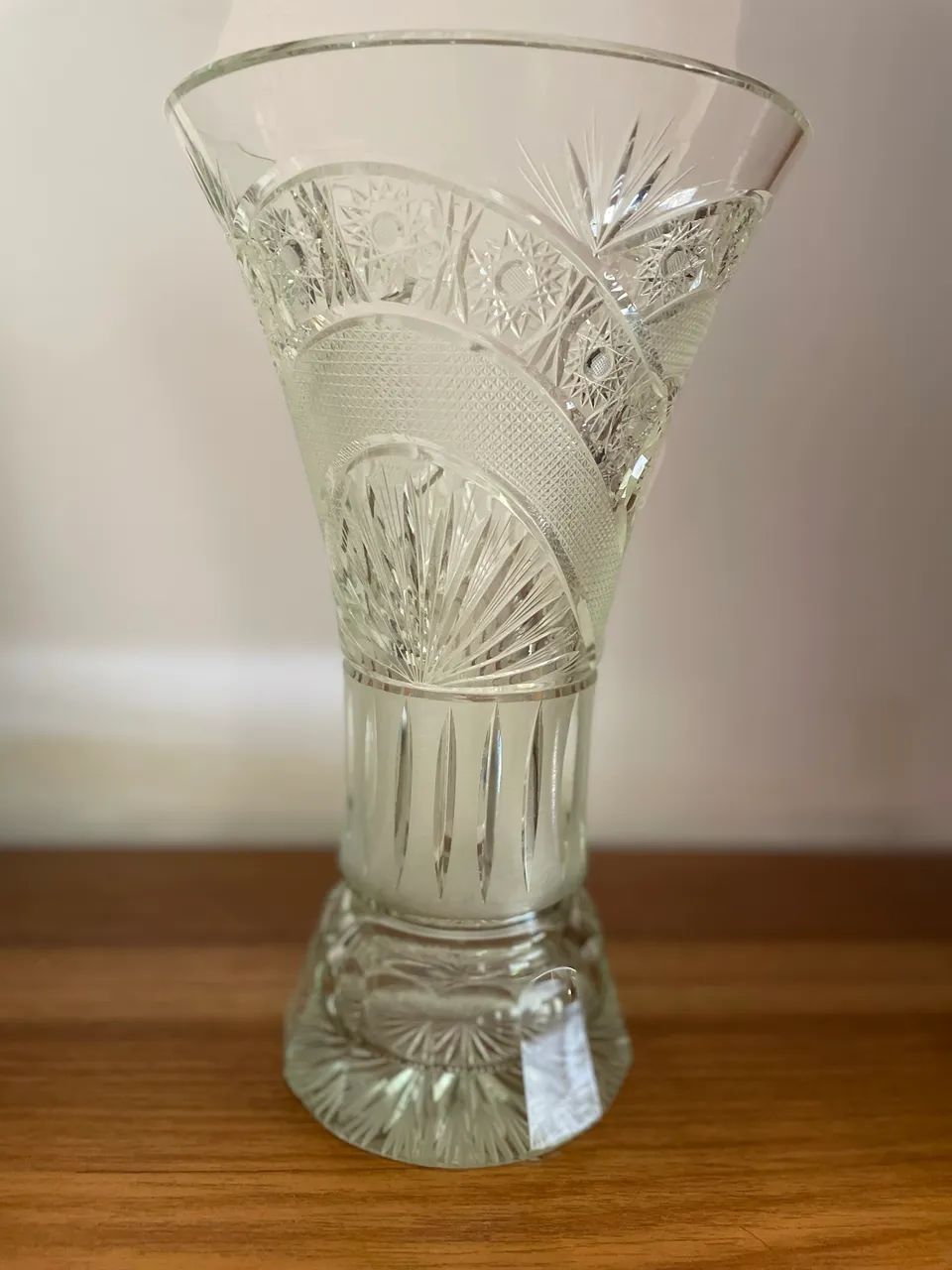 Vaso em cristal lapidado - Foto 4
