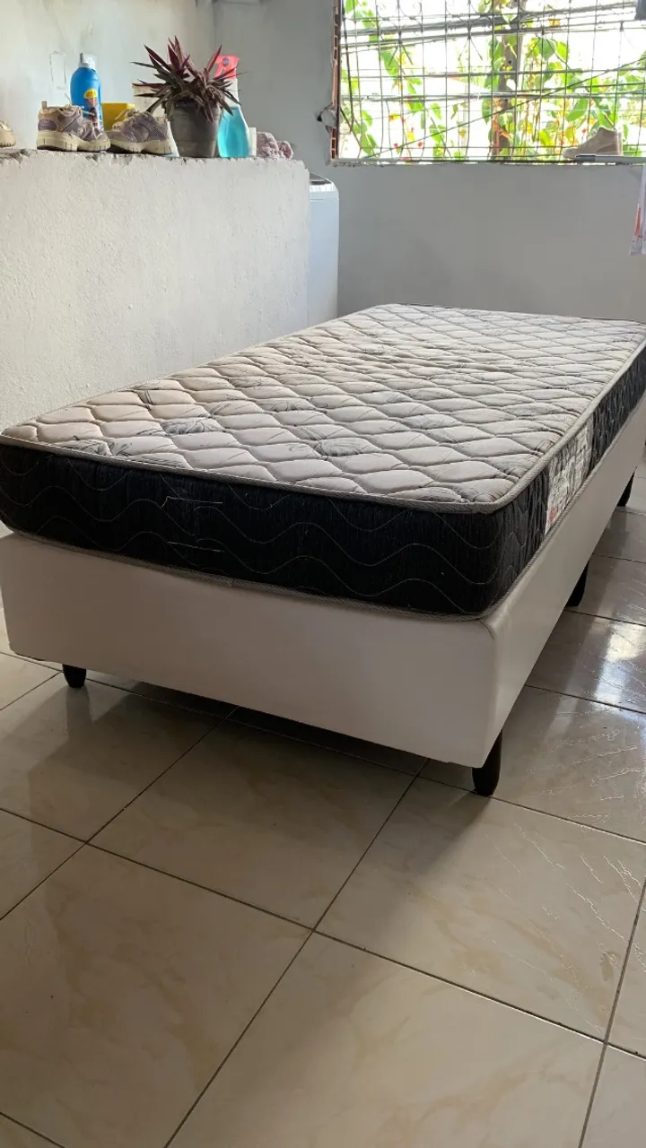 CAMA BOX SOLTEIRO