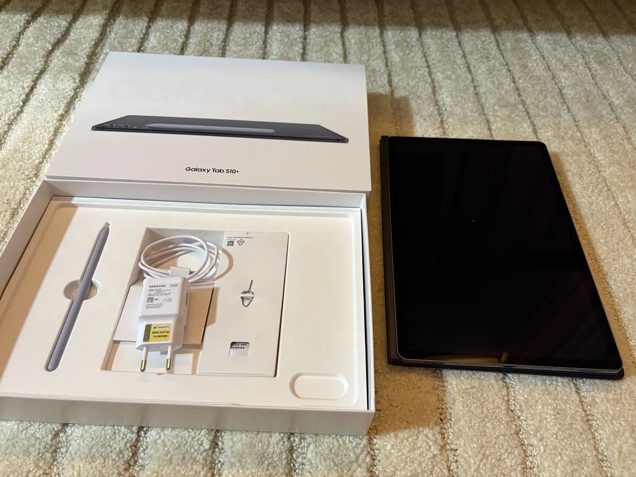 Galaxy Tab S10+ - Novo - Com Teclado e Caneta S-Pen - Foto 4