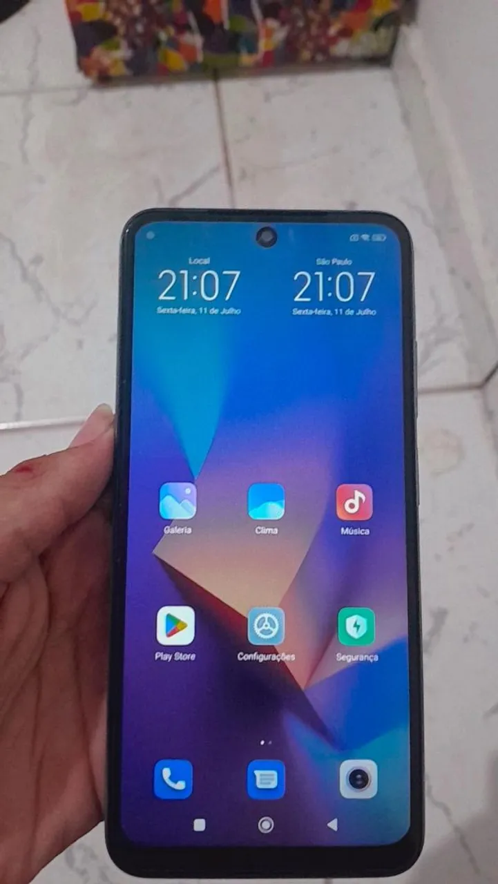 Celular redmi note 10 tudo fucionando 128 Gigas Snopdragon. vendo ou troco
