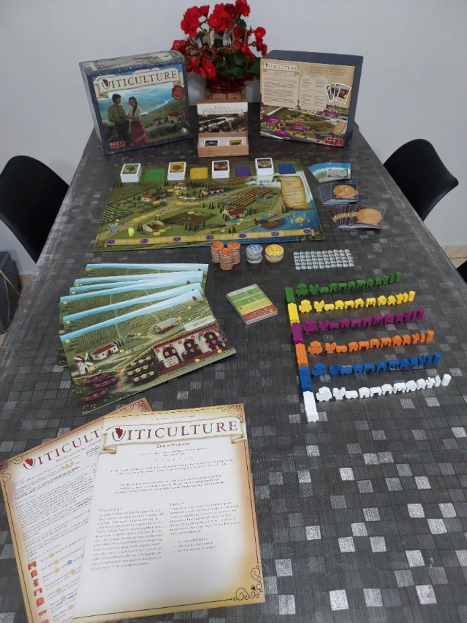 Jogo de Tabuleiro - Viticulture