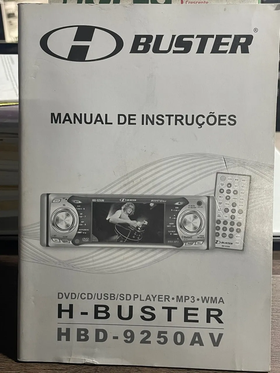 Manual novo dvd cd usb sd h buster hbd -9250av