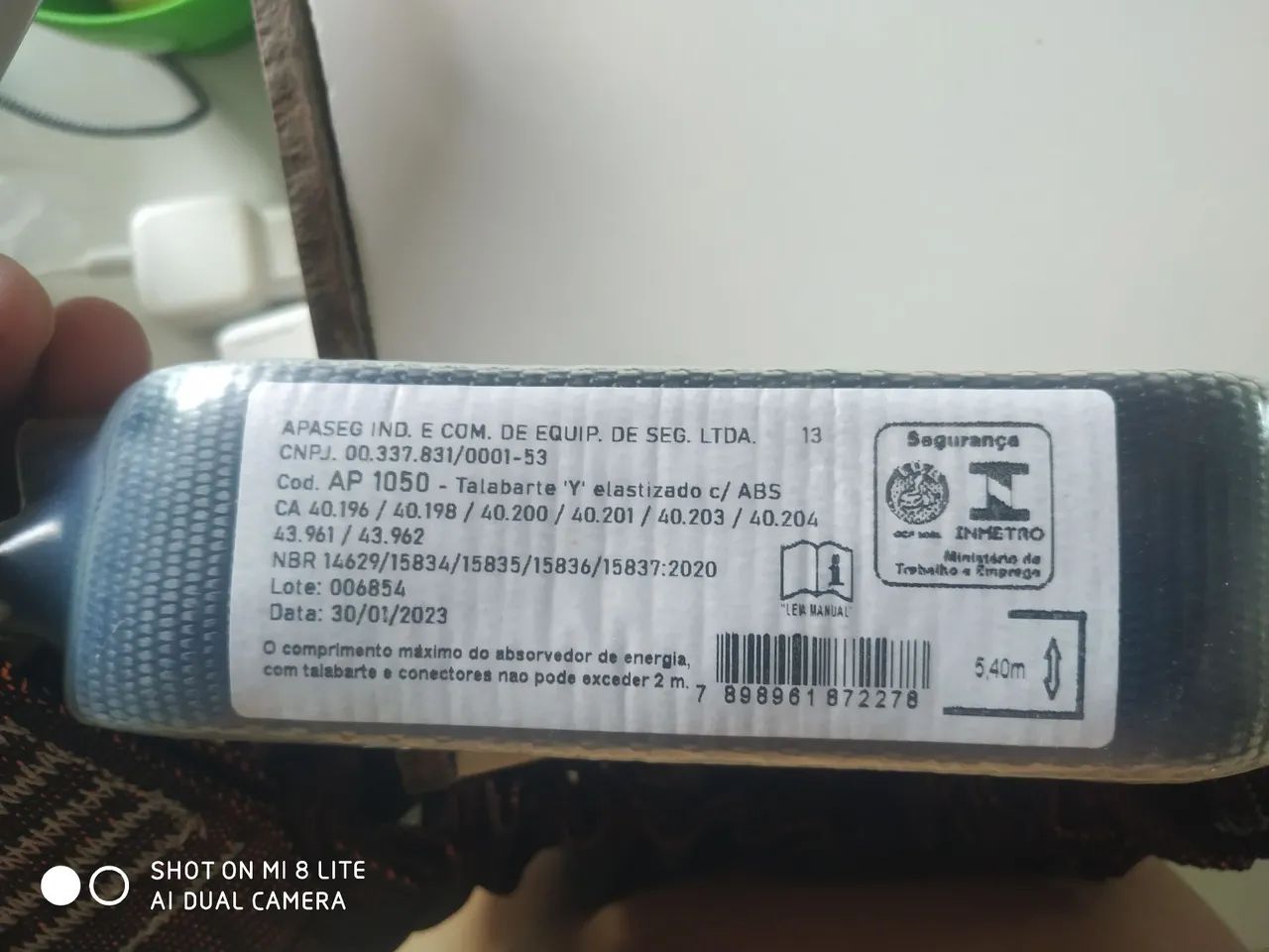 Equipamento de Segurança - Talabarte - Foto 3