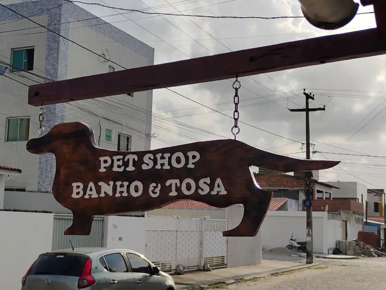Placa de Madeira Rústica Personalizada 