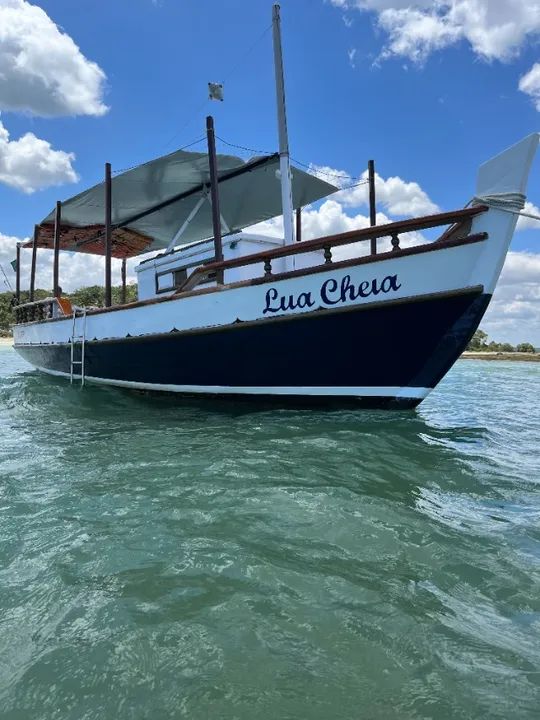 Barco Lua Cheia - o Saveiro mais bonito da Bahia