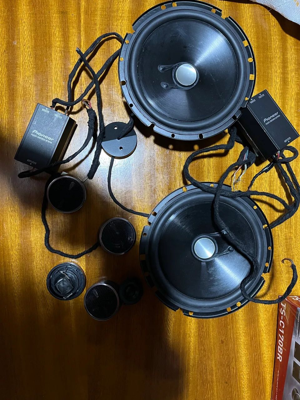 Kit 2 vias pionner, módulo de som soundigital, alto falantes do i30 e tela