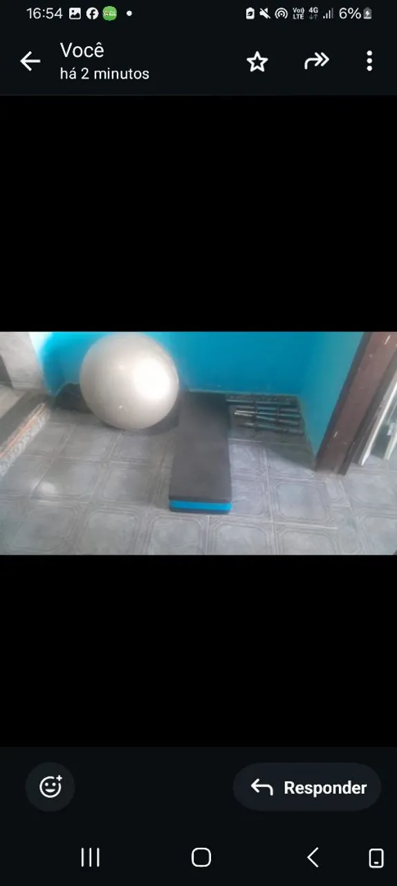 Kit Academia pra treino em casa