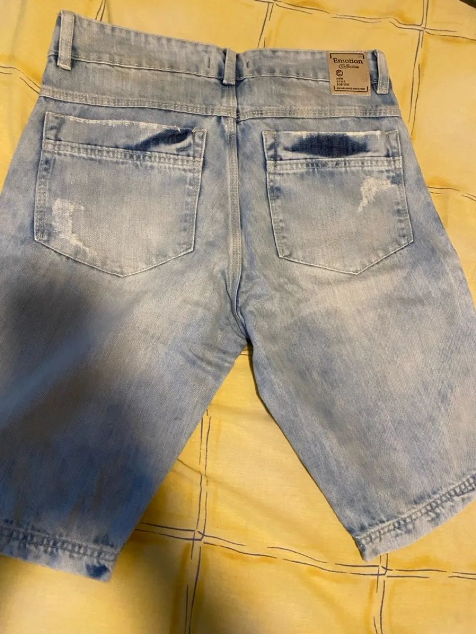 Bermuda Jeans masculina 40 - Foto 4
