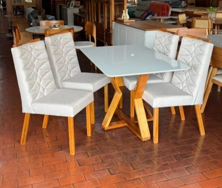 Mesa de Jantar MADEIRA MACIÇA DIRETO DA FÁBRICA FRETE GRÁTIS 