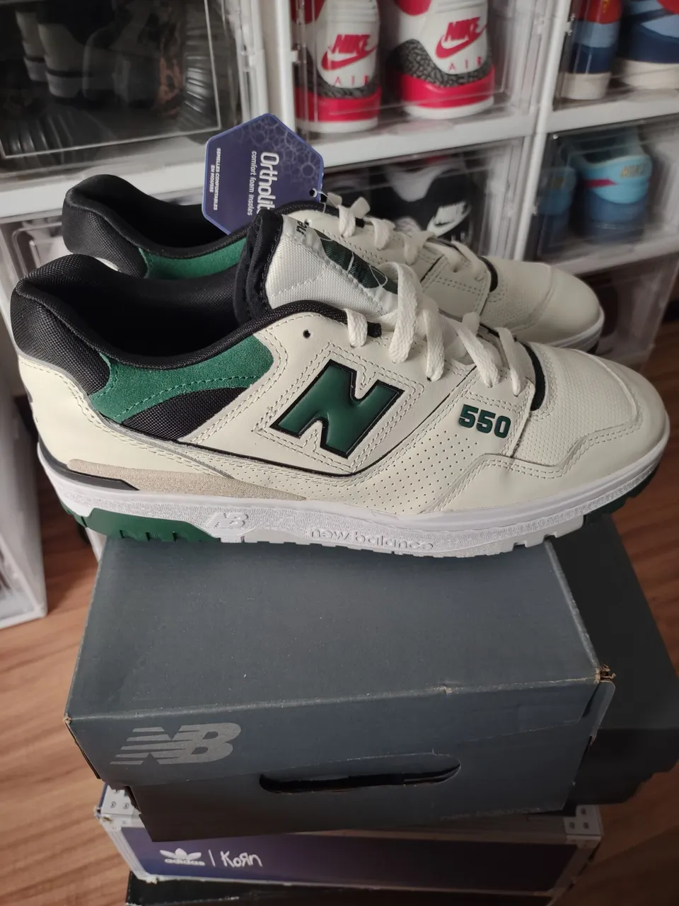New Balance 550 Pine green - Novo e Original
