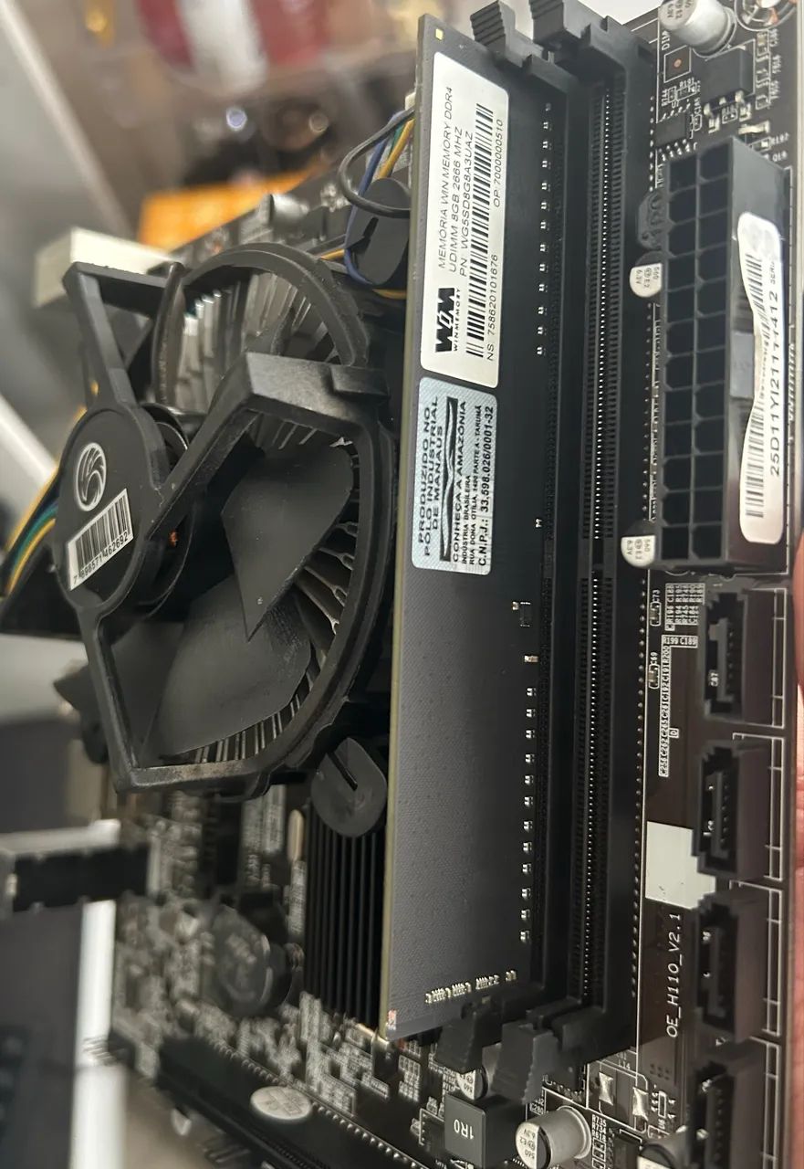 Kit Processador I7-7400 + 8gb DDR4 + Placa mãe  - Foto 2