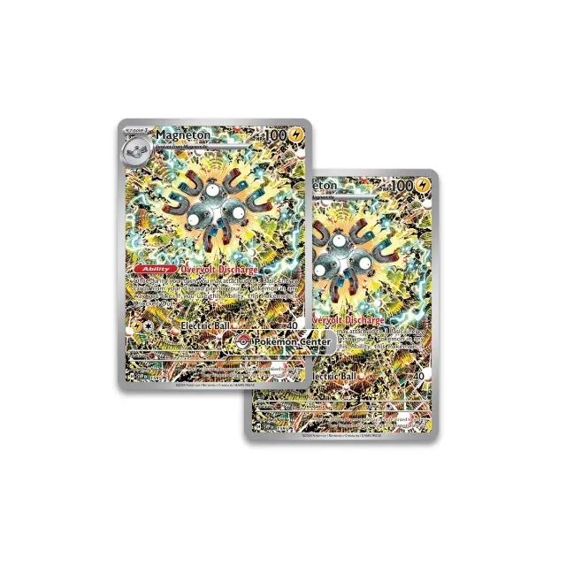 ETB Americana (Fagulhas Impetuosas) Surging Sparks Pokémon Center Elite Trainer Box - Foto 2