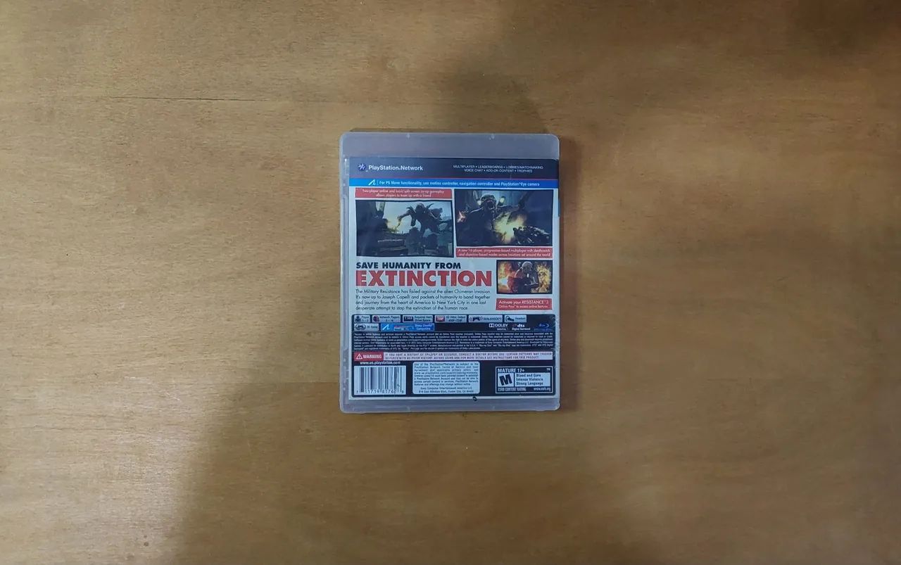 Resistance 3 Standard Edition PS3 - Original - Foto 2