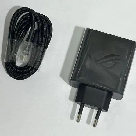 Carregador Rog Phone 6 - Preto, Completo, Original