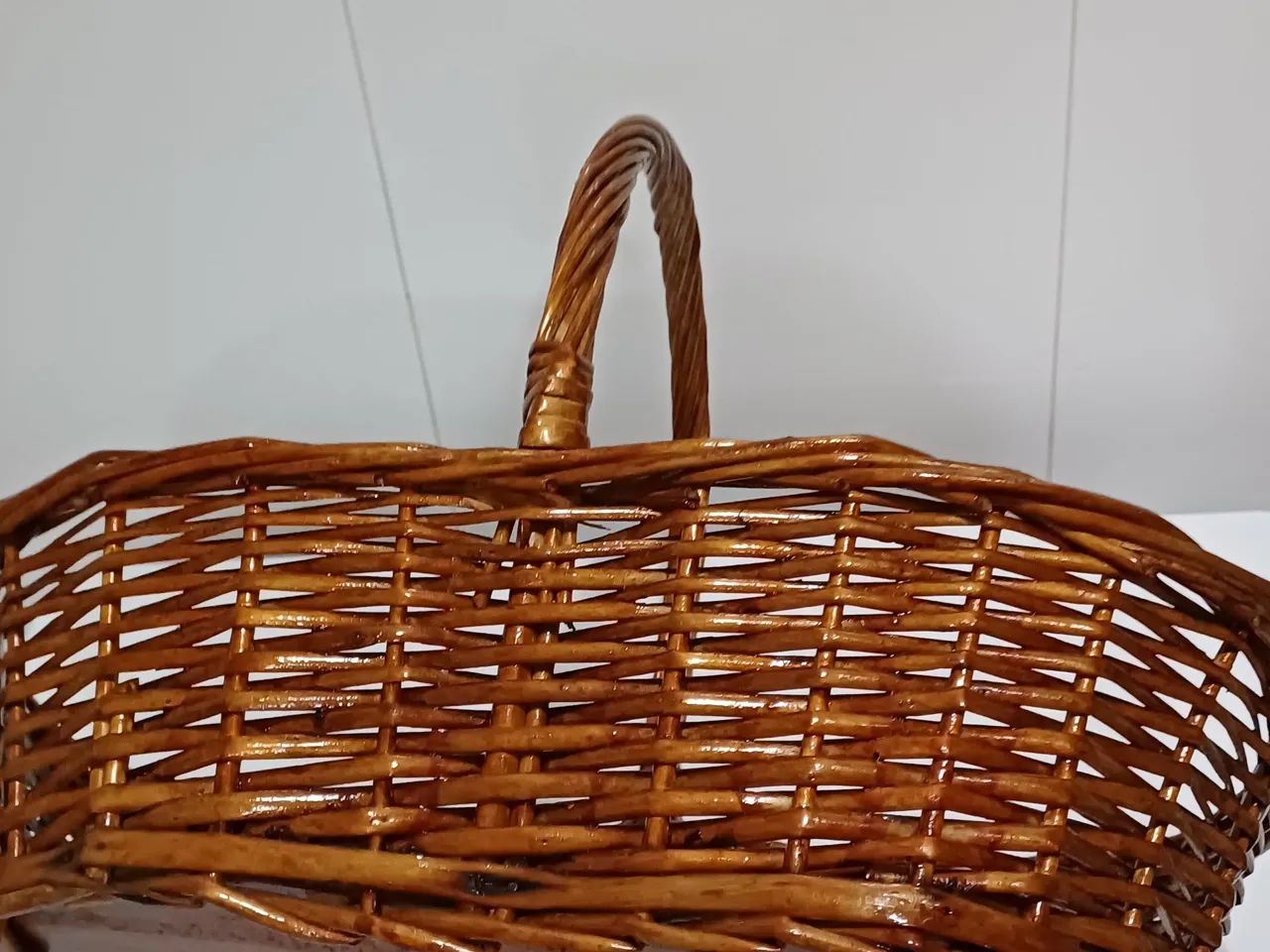 Cesta de Vime tamanho médio  - Foto 6