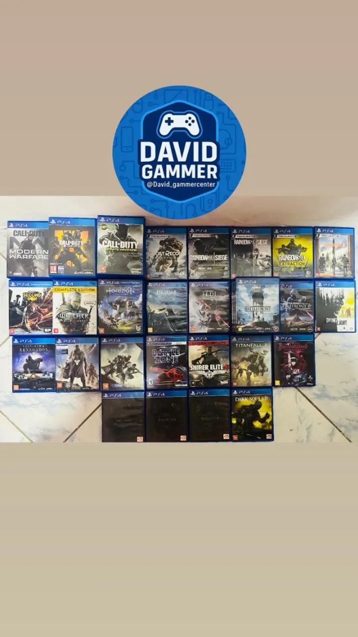 JOGOS PARA PS4. DIVERSOS JOGOS COM VALORES A PARTIR DE R$30,00 PLAYSTATION 4