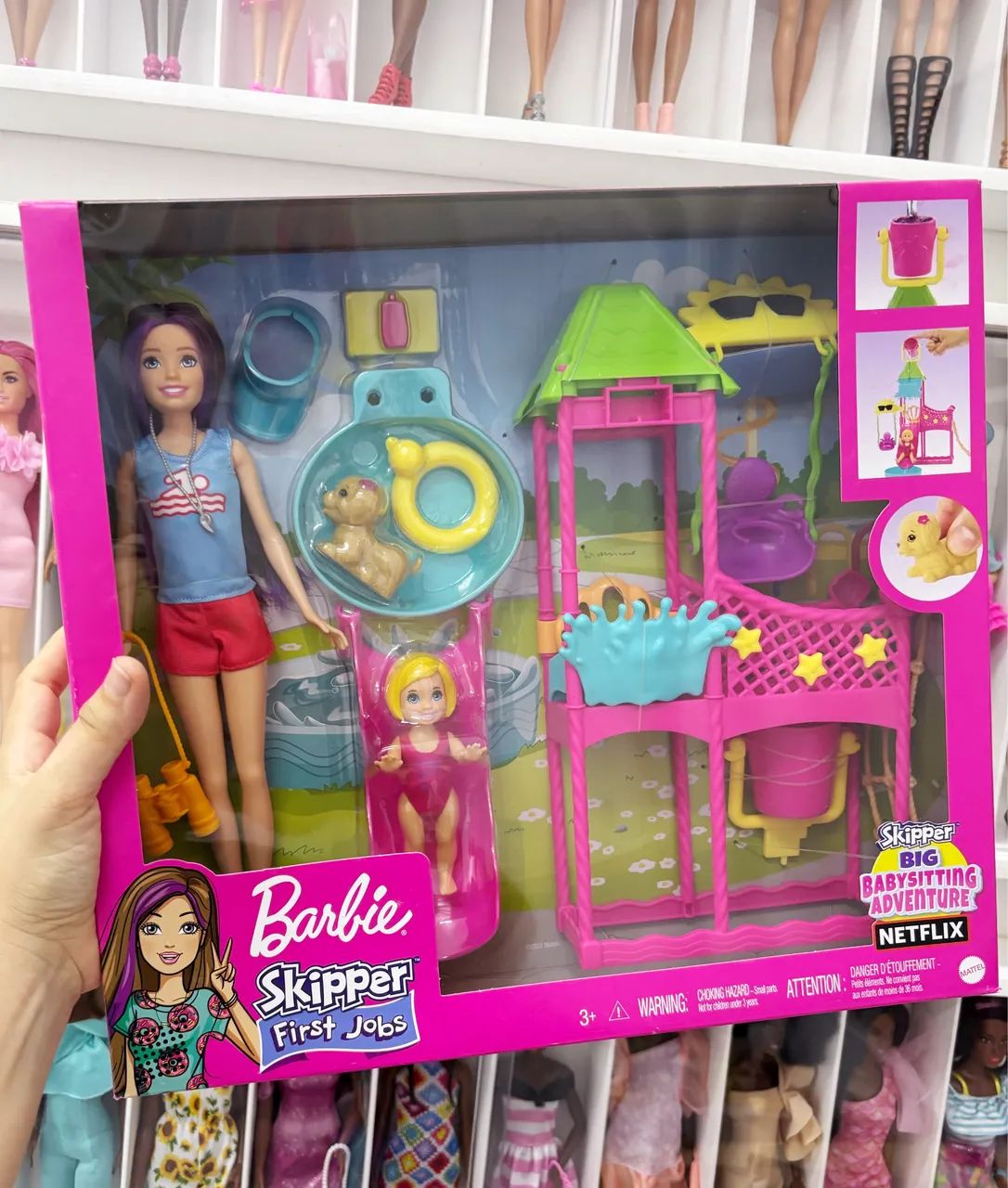 Barbie Skipper - parquinho LACRADO 