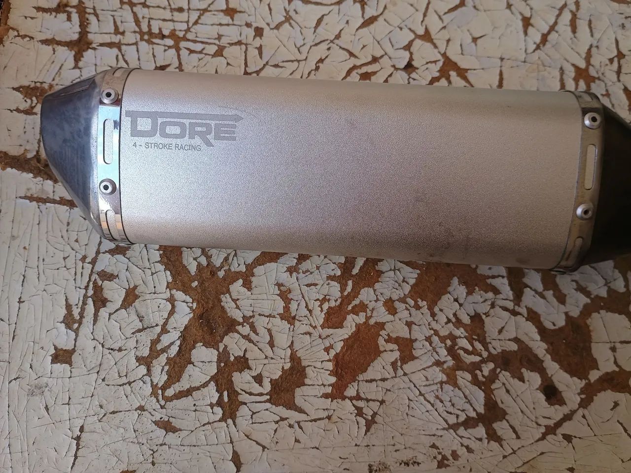 Escapamento dore CBX Strada 200 