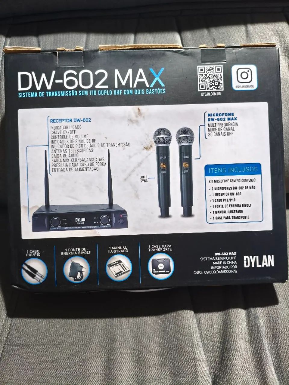 Microfone profissional Dylan 64308482354818121