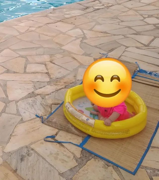 Piscinas inflável e de bolinhas para bebê