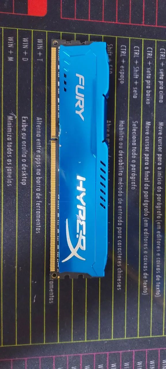 Memória RAM HyperX Fury DDR3 8Gb