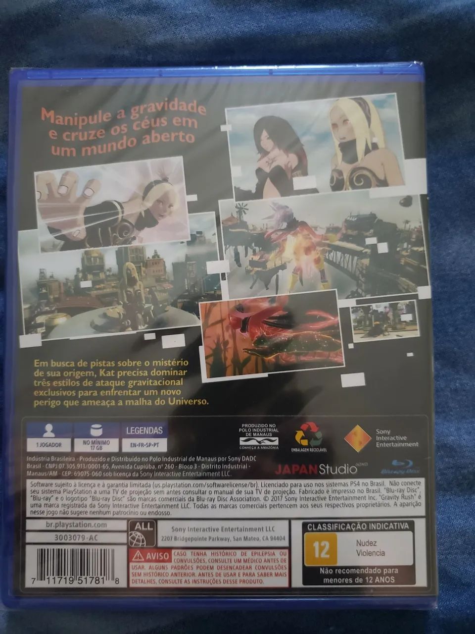 Gravity rush Ps4 lacrado  - Foto 2