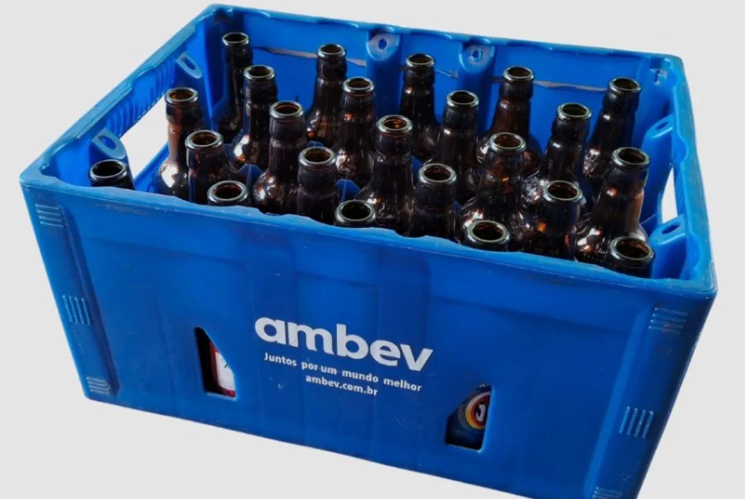 Engradado cerveja 600ml vazios