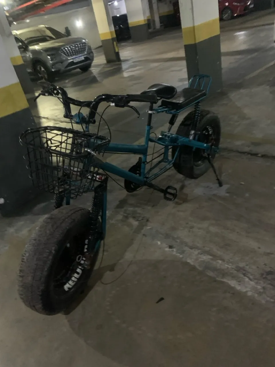 Bike junto ao motor