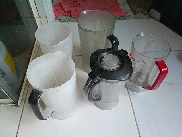 5 Copos de Liquidificadores